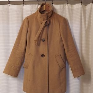 J. Crew cocoon wool coat sz 6